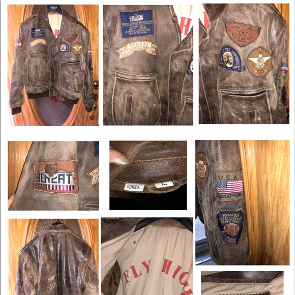 🌟 SOLD 🌟 1936 Men’s VINTAGE Bomber Jacket - Picture 2 of 8